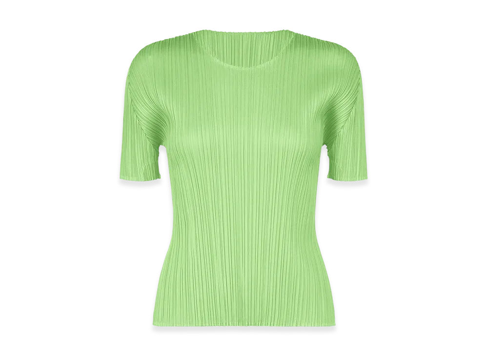 PLEATS PLEASE ISSEY MIYAKE New Colorful Basics 4 "Light Green"
