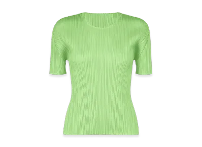 PLEATS PLEASE ISSEY MIYAKE New Colorful Basics 4 "Light Green"