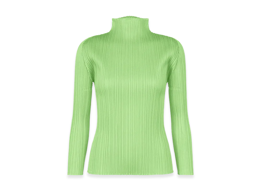 PLEATS PLEASE ISSEY MIYAKE New Colorful Basics 4 "Light Green"