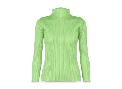 PLEATS PLEASE ISSEY MIYAKE New Colorful Basics 4 "Light Green"