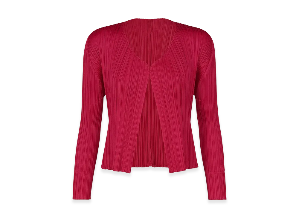 PLEATS PLEASE ISSEY MIYAKE New Colorful Basics 4 "Carmine"