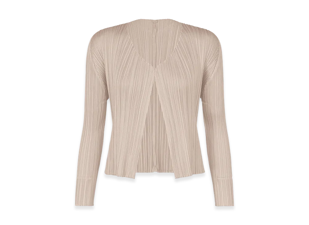 PLEATS PLEASE ISSEY MIYAKE New Colorful Basics 4 "Greige"