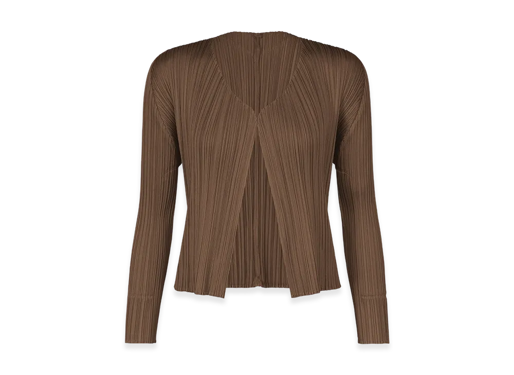 PLEATS PLEASE ISSEY MIYAKE New Colorful Basics 4 "Brown"