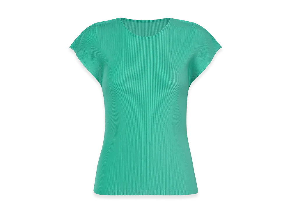 PLEATS PLEASE ISSEY MIYAKE Mist April "Turquoise Green"