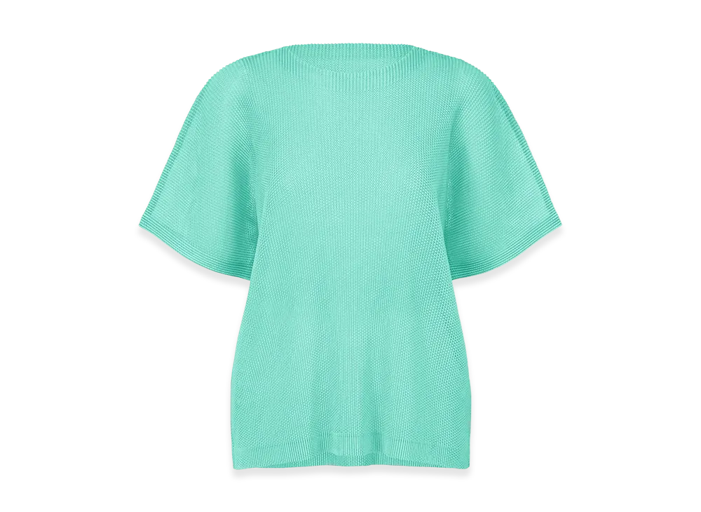 PLEATS PLEASE ISSEY MIYAKE Tatami April "Aqua Blue"