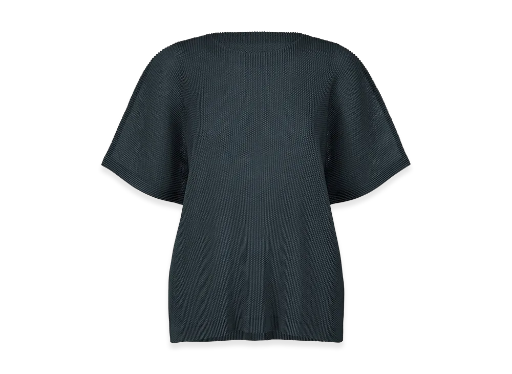 PLEATS PLEASE ISSEY MIYAKE Tatami April "Grayish Navy"