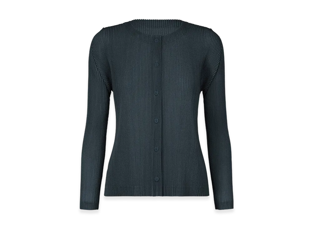 PLEATS PLEASE ISSEY MIYAKE Tatami April "Grayish Navy"