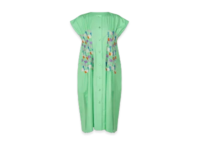 PLEATS PLEASE ISSEY MIYAKE Grainy Shirt "Mint Green"