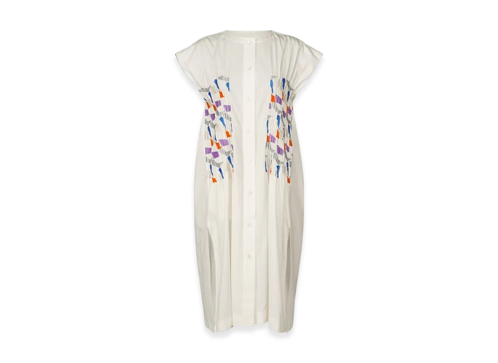 PLEATS PLEASE ISSEY MIYAKE Grainy Shirt "White"