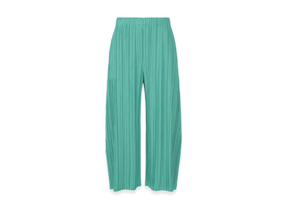 PLEATS PLEASE ISSEY MIYAKE Mellow Pleats "Turquoise Green"