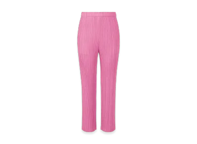 PLEATS PLEASE ISSEY MIYAKE Loop Bottoms "Pink"