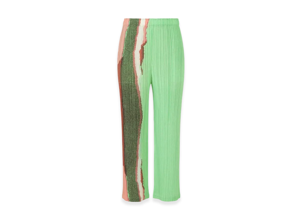 PLEATS PLEASE ISSEY MIYAKE Grainy Colors "Mint Green"