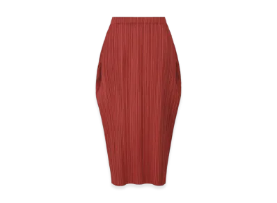 PLEATS PLEASE ISSEY MIYAKE Lamp Shade "Dark Red"