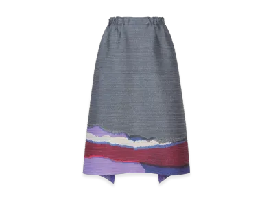 PLEATS PLEASE ISSEY MIYAKE Grainy Colors "Dark Blue Gray"