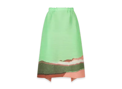 PLEATS PLEASE ISSEY MIYAKE Grainy Colors "Mint Green"