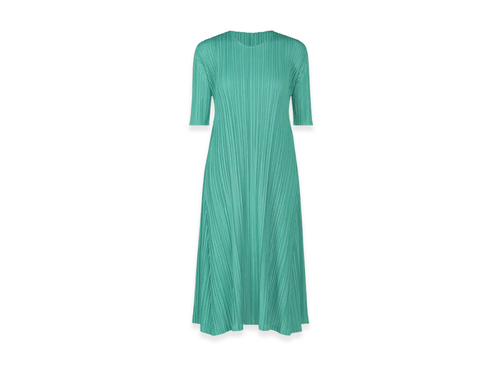PLEATS PLEASE ISSEY MIYAKE Mellow Pleats "Turquoise Green"