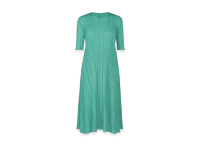 PLEATS PLEASE ISSEY MIYAKE Mellow Pleats "Turquoise Green"