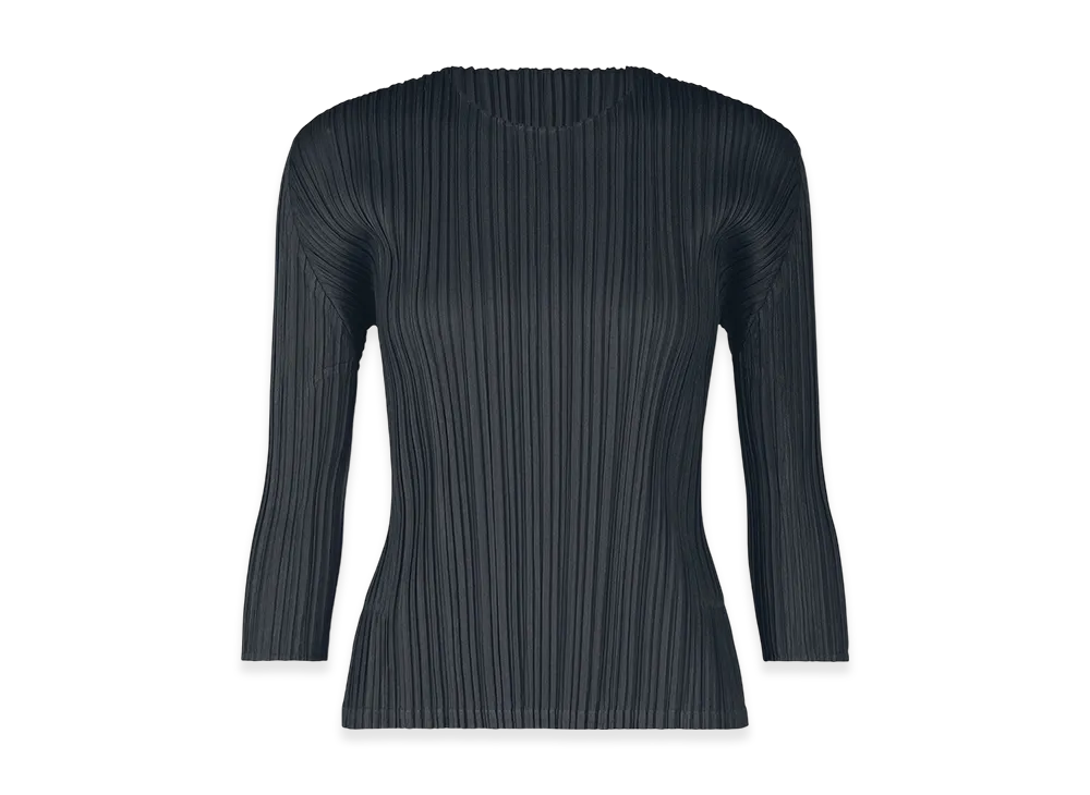 PLEATS PLEASE ISSEY MIYAKE Mellow Pleats "Blue Black"