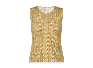 PLEATS PLEASE ISSEY MIYAKE Flicker "Beige/White"