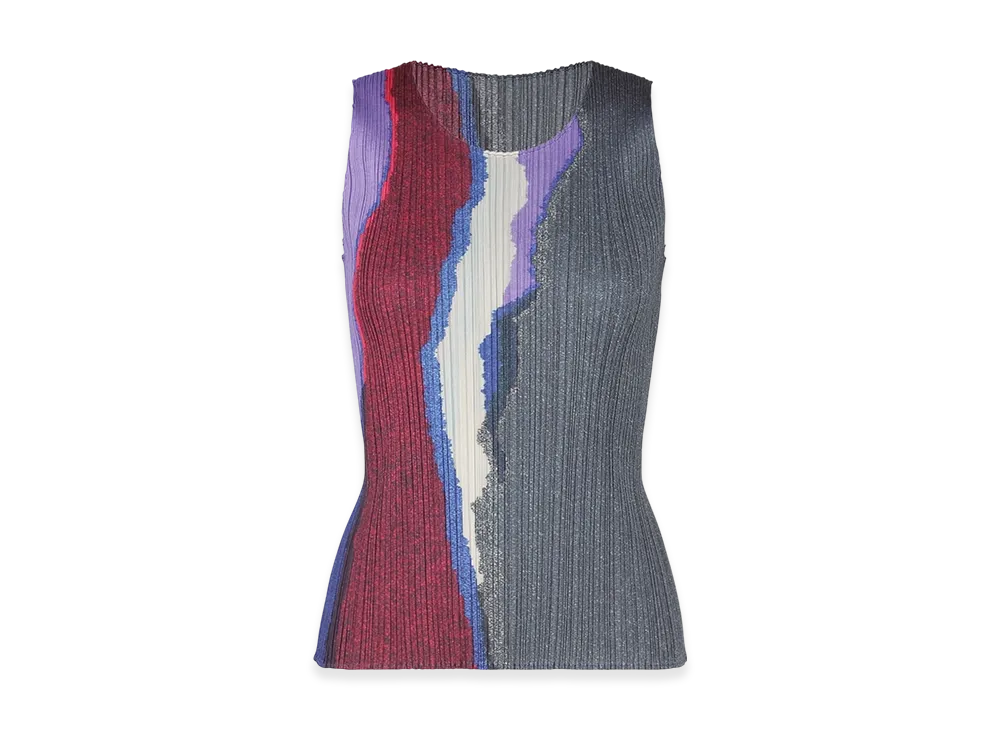 PLEATS PLEASE ISSEY MIYAKE Grainy Colors "Dark Blue Gray"