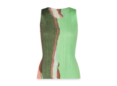 PLEATS PLEASE ISSEY MIYAKE Grainy Colors "Mint Green"