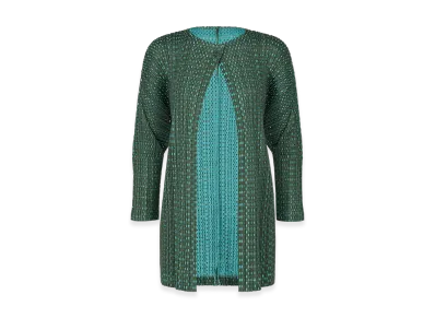 PLEATS PLEASE ISSEY MIYAKE Flicker "Green/Turquoise"