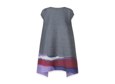 PLEATS PLEASE ISSEY MIYAKE Grainy Colors "Dark Blue Gray"