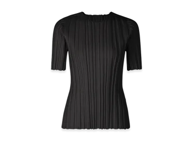 PLEATS PLEASE ISSEY MIYAKE Rib Knit "Black"