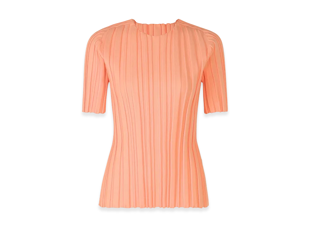 PLEATS PLEASE ISSEY MIYAKE Rib Knit "Light Pink"
