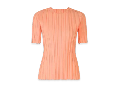 PLEATS PLEASE ISSEY MIYAKE Rib Knit "Light Pink"