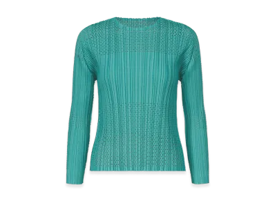 PLEATS PLEASE ISSEY MIYAKE A-Poc Flicker "Turquoise Green"