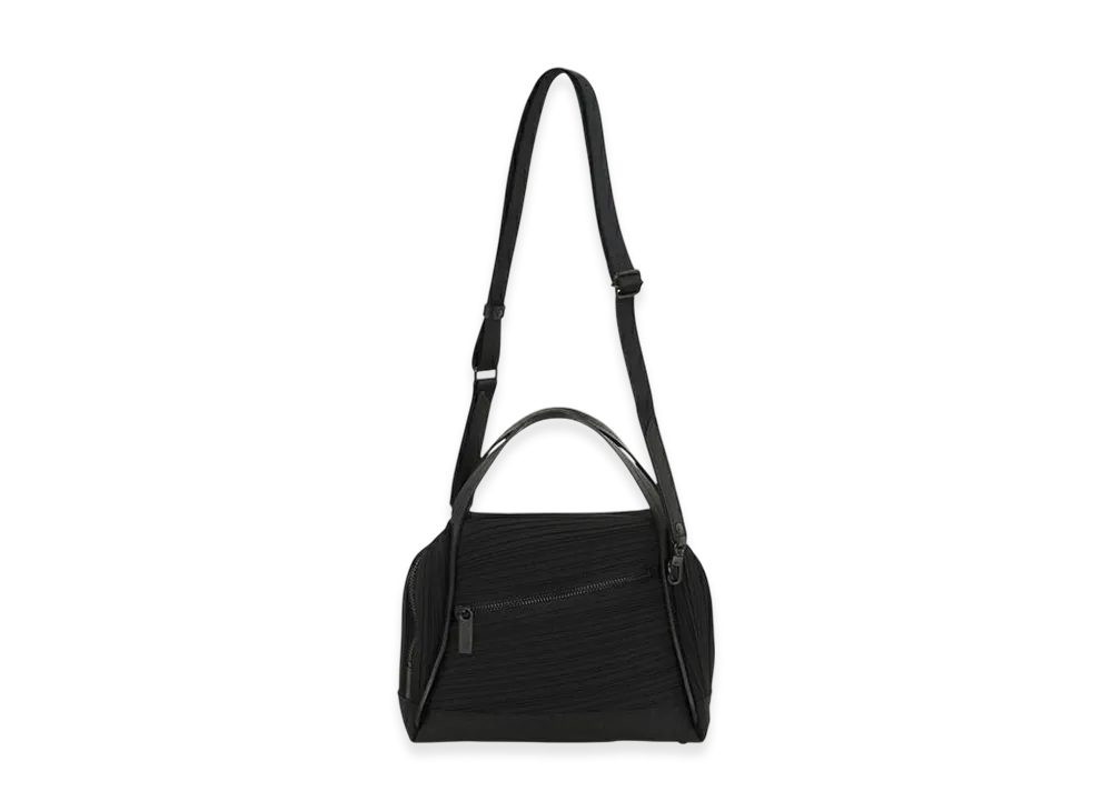 PLEATS PLEASE ISSEY MIYAKE Bias Pleats Bag "Black"
