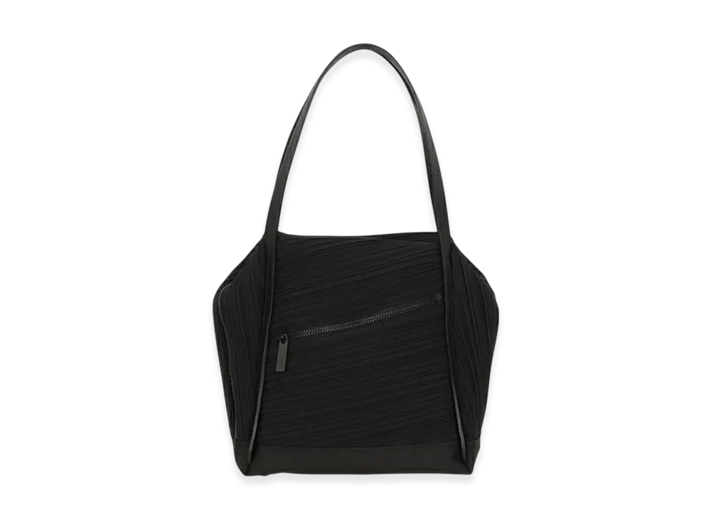 PLEATS PLEASE ISSEY MIYAKE Bias Pleats Bag "Black"