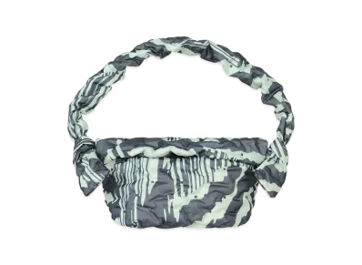 PLEATS PLEASE ISSEY MIYAKE Refraction Fluffy Bag "Grayish Navy"