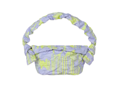 PLEATS PLEASE ISSEY MIYAKE Refraction Fluffy Bag "Light Blue"