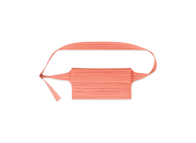 PLEATS PLEASE ISSEY MIYAKE Pleats Sacoche "Coral Orange"