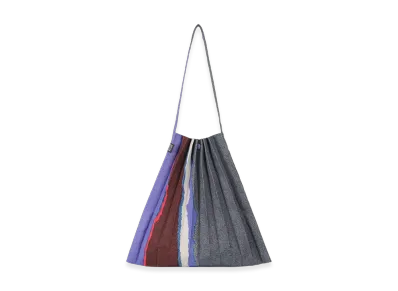 PLEATS PLEASE ISSEY MIYAKE Grainy Colors Pleats Bag "Dark Blue Gray"