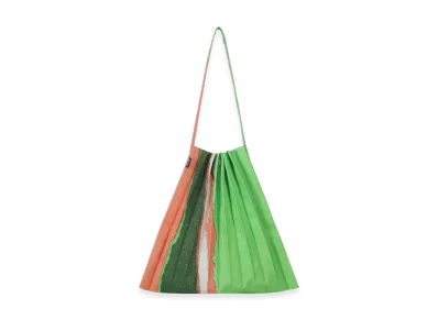 PLEATS PLEASE ISSEY MIYAKE Grainy Colors Pleats Bag "Mint Green"