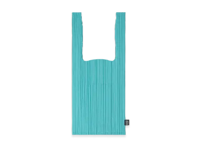 PLEATS PLEASE ISSEY MIYAKE Pleats Shopping Tote "Turquoise Green"