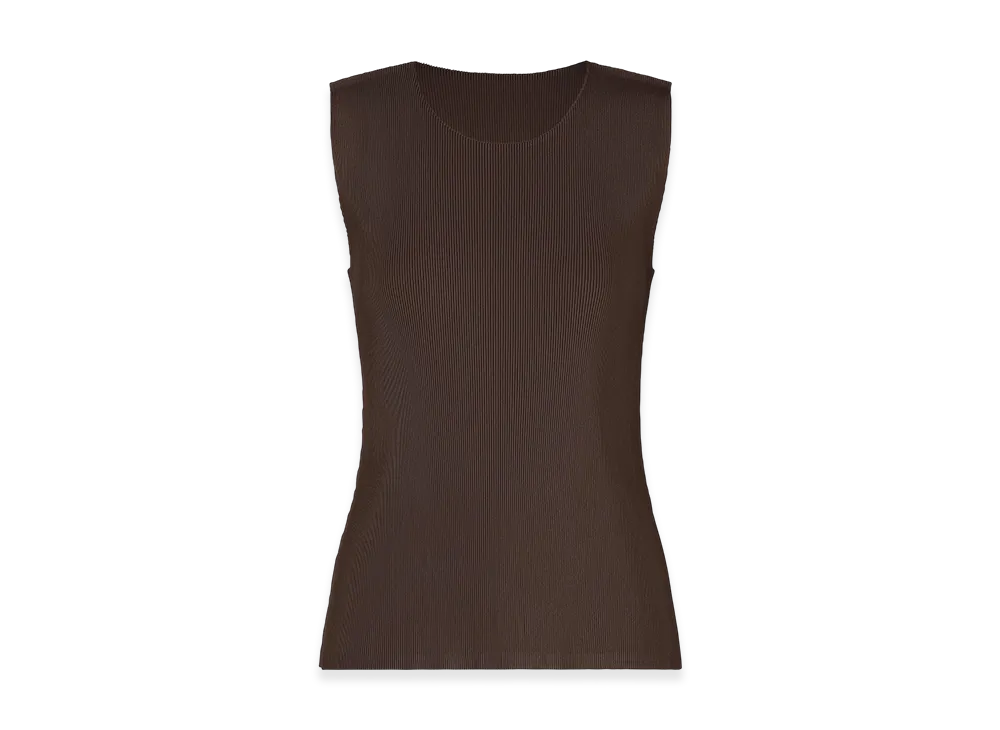 PLEATS PLEASE ISSEY MIYAKE Mist July "Dark Brown"