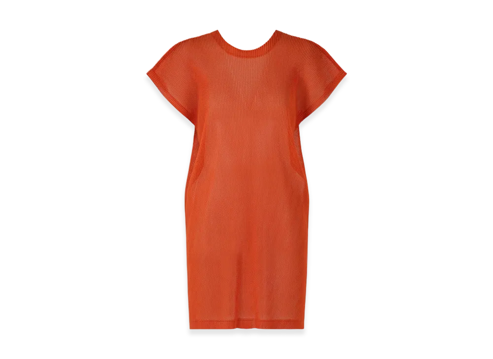 PLEATS PLEASE ISSEY MIYAKE Tatami July "Orange"