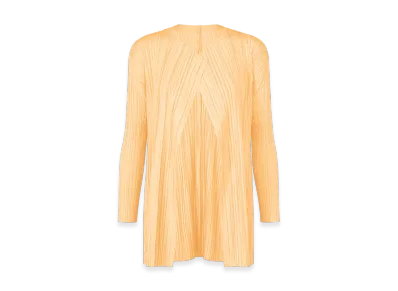 PLEATS PLEASE ISSEY MIYAKE Mellow Pleats "Cream Yellow"