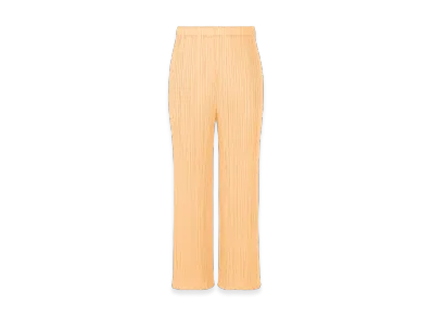 PLEATS PLEASE ISSEY MIYAKE Lucid Pleats "Cream Yellow"