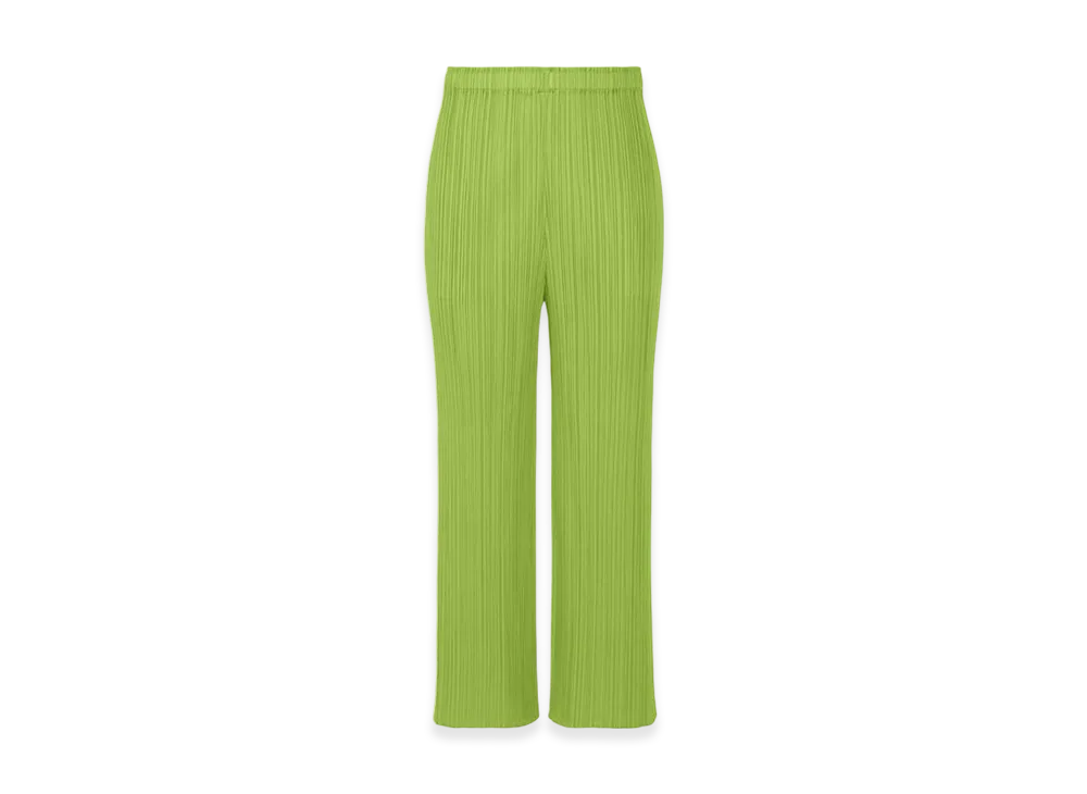 PLEATS PLEASE ISSEY MIYAKE Lucid Pleats "Yellow Green"