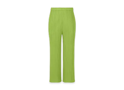 PLEATS PLEASE ISSEY MIYAKE Lucid Pleats "Yellow Green"