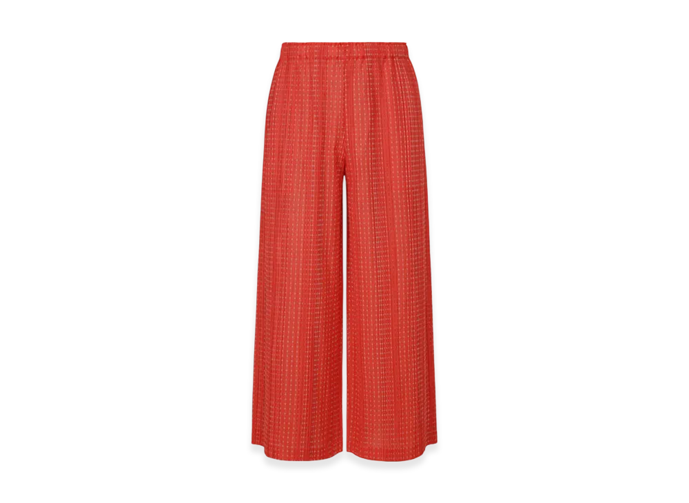 PLEATS PLEASE ISSEY MIYAKE Cotton Skip "Red"