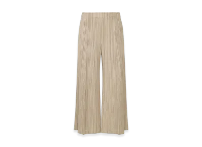 PLEATS PLEASE ISSEY MIYAKE Thicker Bottoms 1 "Greige"