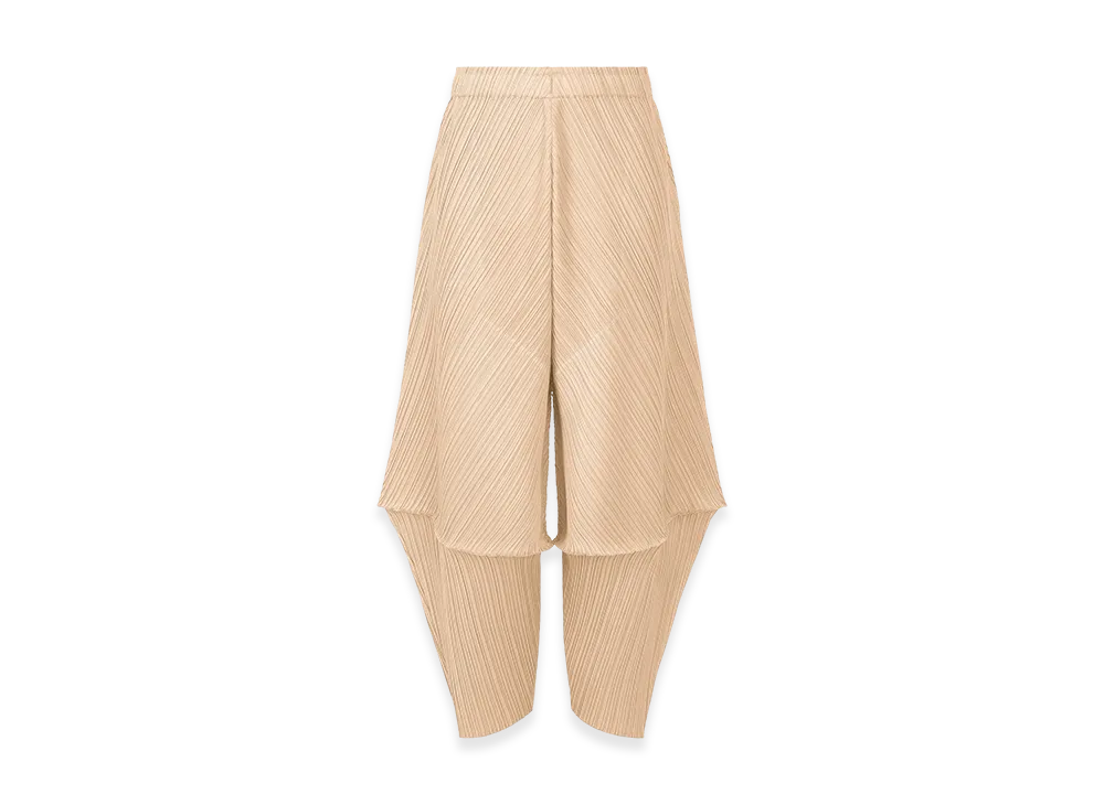 PLEATS PLEASE ISSEY MIYAKE Leap "Light Beige"