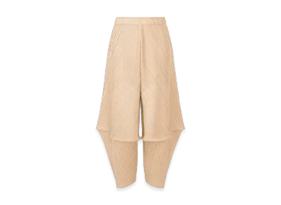 PLEATS PLEASE ISSEY MIYAKE Leap "Light Beige"