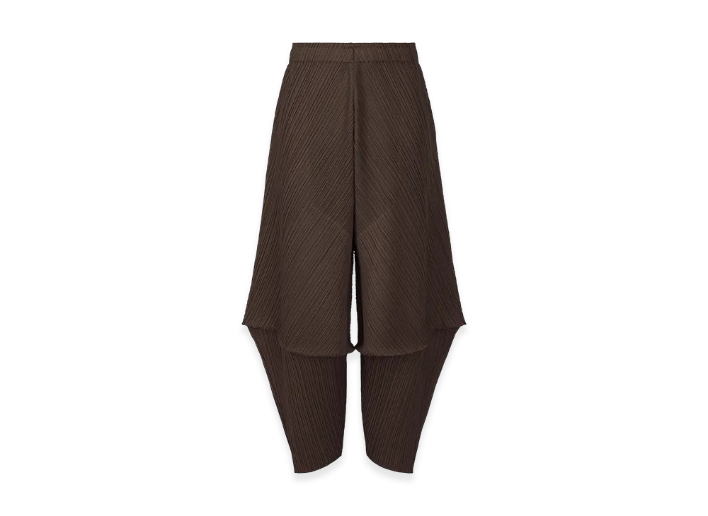 PLEATS PLEASE ISSEY MIYAKE Leap "Dark Brown"